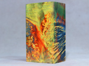 Stabilized Maple Burl Wood Mod Block